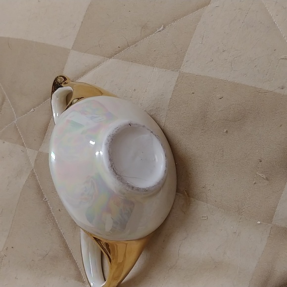 1940's 22k gold trimmed tea set. - Picture 5 of 8